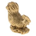 thumbnail image 1 of Colecciones de estatuas de adorno de estatuil de del zodíaco chino de tón dorado Sunnimix Ornamento animal del zodiaco chino, 1 of 8