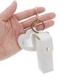 thumbnail image 4 of Unique Bargains 1 Pc Fashion Lipstick Bag with Mirror Handbag Charm Bag Accessories White, 4 of 5