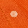 thumbnail image 6 of FDDMis Kids Long Sleeve Shirts for Girls White Shirts White Polo Shirts Boys Girls Christmas Tops Size 14-16 Holiday Gift Girls Clothes Size 8 Gifts, Orange 5-6 Years, 6 of 8
