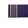 thumbnail image 7 of Custom Size Runner Rug Bordered Greek Key Meander Navy Blue Roll Runner Rug Choice of Your&nbsp;Length by feet&nbsp;Slip Resistant Latex Back Cut to Size Rug Runners Customize in USA Facility, 7 of 7