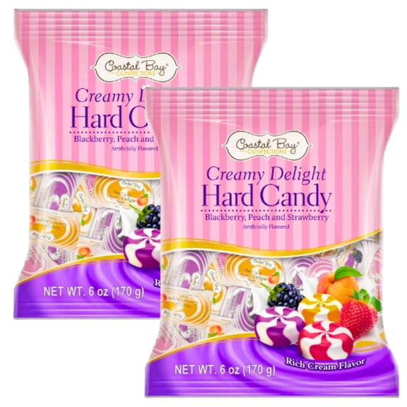 Coastal Bay Hard Candy - Creamy Delight (Pack of 2)