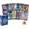 Dragon Ball Super Lot of 50 Cards! Random Rare Card in Each Bundle! Includes Golden Groundhog Deck Box!