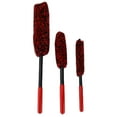 thumbnail image 2 of Limpiador De Buje De Rueda ANGGREK 3 Cepillos Para Detalles Sin Arañazos Portátil Suave Denso Mango De Plástico De Microfibra Para Llantas Tubos De Escape Para Motocicletas, 2 of 8