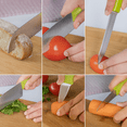 thumbnail image 3 of Juego de Cuchillos y Pelador 7 Piezas de Acero Inoxidable con Mangos Grabados | Corte Preciso y Diseño Ergonómico – Lion Tools 7473, 3 of 3