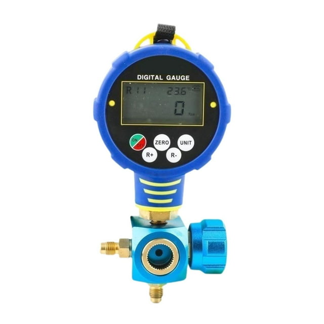 yuksok Digital Refrigerant Gauge Compact Portable Accurate Measurement Vacuum Gauge A