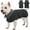 Grey, variant on Kuoser Dog Coat Warm Reflective Winter Jacket for Small Medium Large Dogs, Gray, M