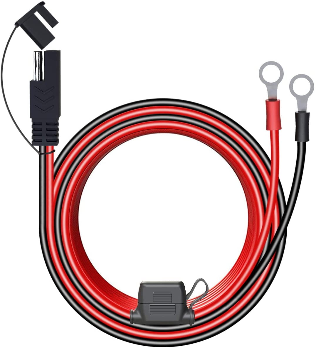 Battery Tender Harness Snap Cord Ring Charger Terminal Wire For Replacement 