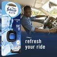 thumbnail image 5 of Febreze AUTO Car Air Freshener, Odor-Fighting Car Vent Clip, Platinum Ice, 2 Count, 5 of 12