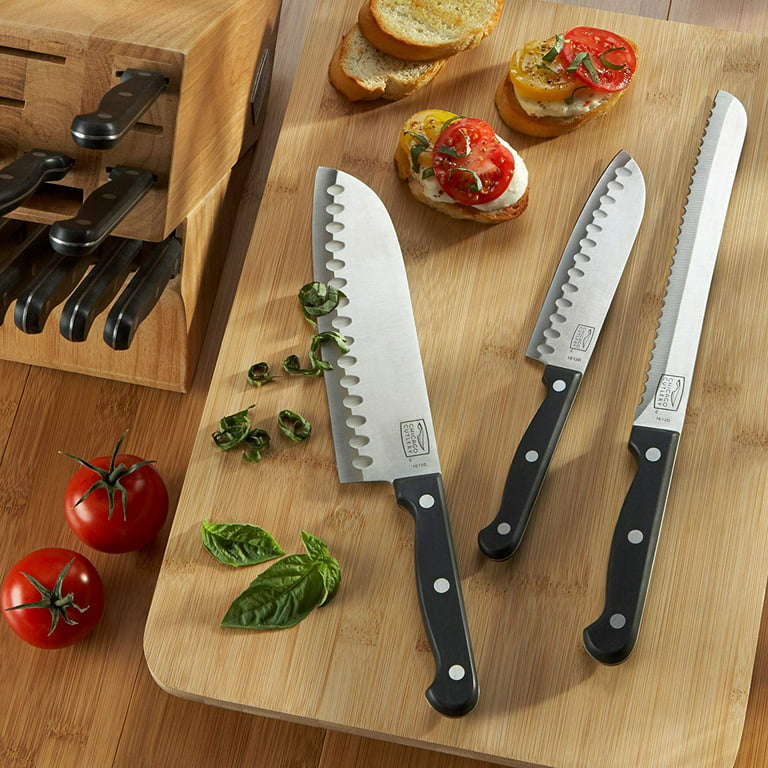Chicago Cutlery Essentials 15-piece Cutlery Block Set