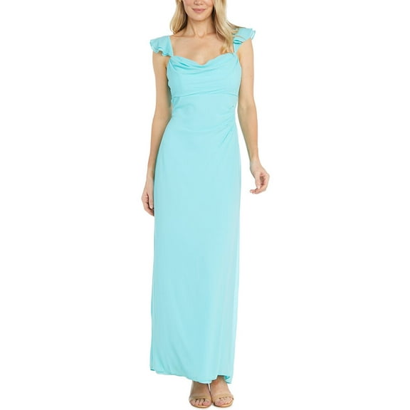 RM Richards womens  Souffle Crepe Chiffon Maxi Dress, 6