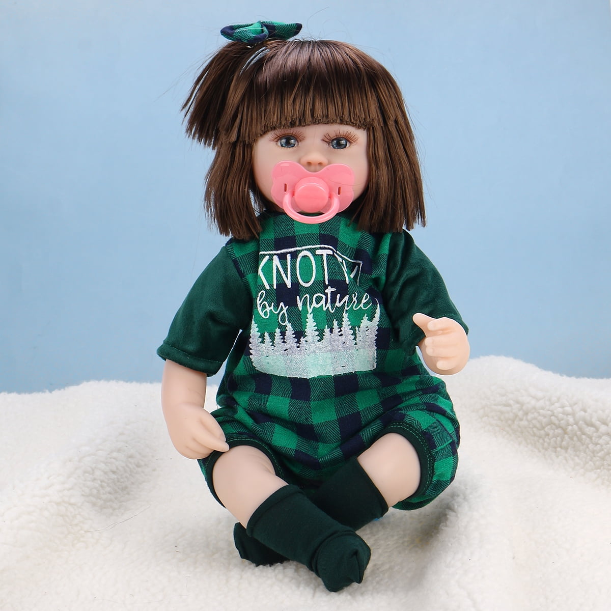 Lifelike Baby Doll Handmade Silicone Vinyl Reborn Newborn Dolls Toy