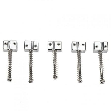 

Small Size Spring Screws Compensated Bridge String Saddles Birthday Gifts Friends Beginner For Kid Christmas Gifts Home Music Teacher Silver