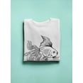 thumbnail image 3 of Design Golden Fish  Sweatshirt Women -Image by Shutterstock, Female Medium, 3 of 4