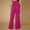 Hot Pink, variant on LEBONYARD Trousers for Women High Waisted,Women's High Waisted Pants Stylish Commuting Bell Bottoms High Stretch Casual Pants Brown M
