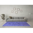 thumbnail image 3 of Ahgly Company Indoor Rectangle Oriental Blue Industrial Area Rugs, 4' x 6', 3 of 4