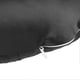 thumbnail image 3 of Silky Satin Ear Pillow Donut Pillow Ear Guard Pillow Side Sleeping Ear Pillow for Side Sleepers with Earplug and Headphone Black, 3 of 4