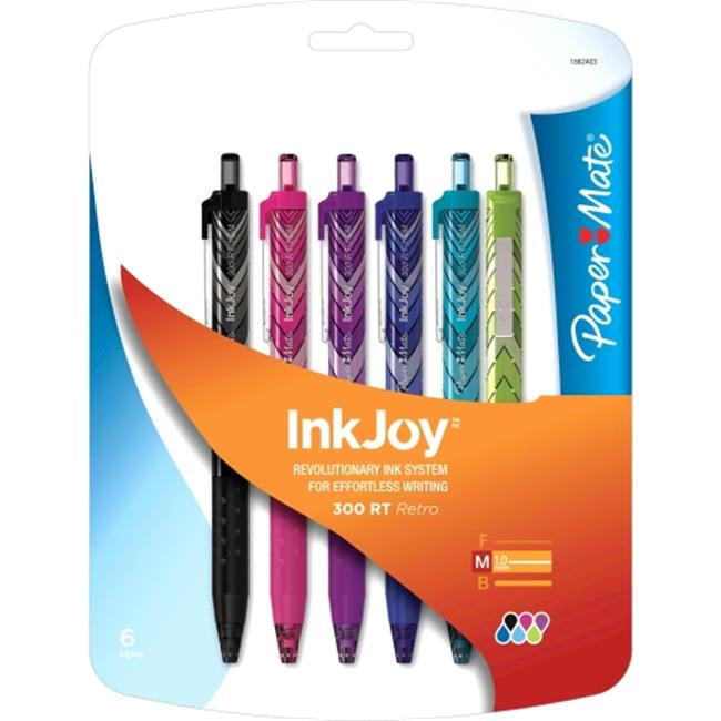 Papermate 1862403 InkJoy 300RT FashionWrap Ballpoint Pen Assortment