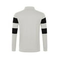 thumbnail image 5 of Golf Shirts for Men Business Casual Long Sleeve T-Shirts Pullover Button Collared Slim-Fit Color-Block Breathable Lapel Office Work Tees Tops, 5 of 8