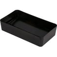 thumbnail image 5 of Soro Essentials- Plastic Trash Can Swing Top Lid Black Color- Fits Slim Waste Container Garbage Bin for Kitchen Home Hotel Garage Bathroom Outdoor Driveway, 5 of 5