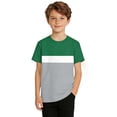 thumbnail image 4 of T-Shirt pour Enfants, Manches Courtes à Col Rond avec Motif Imprimé, Haut de Sport Décontracté pour Garçons et Filles 2-13 Ans, 4 of 6