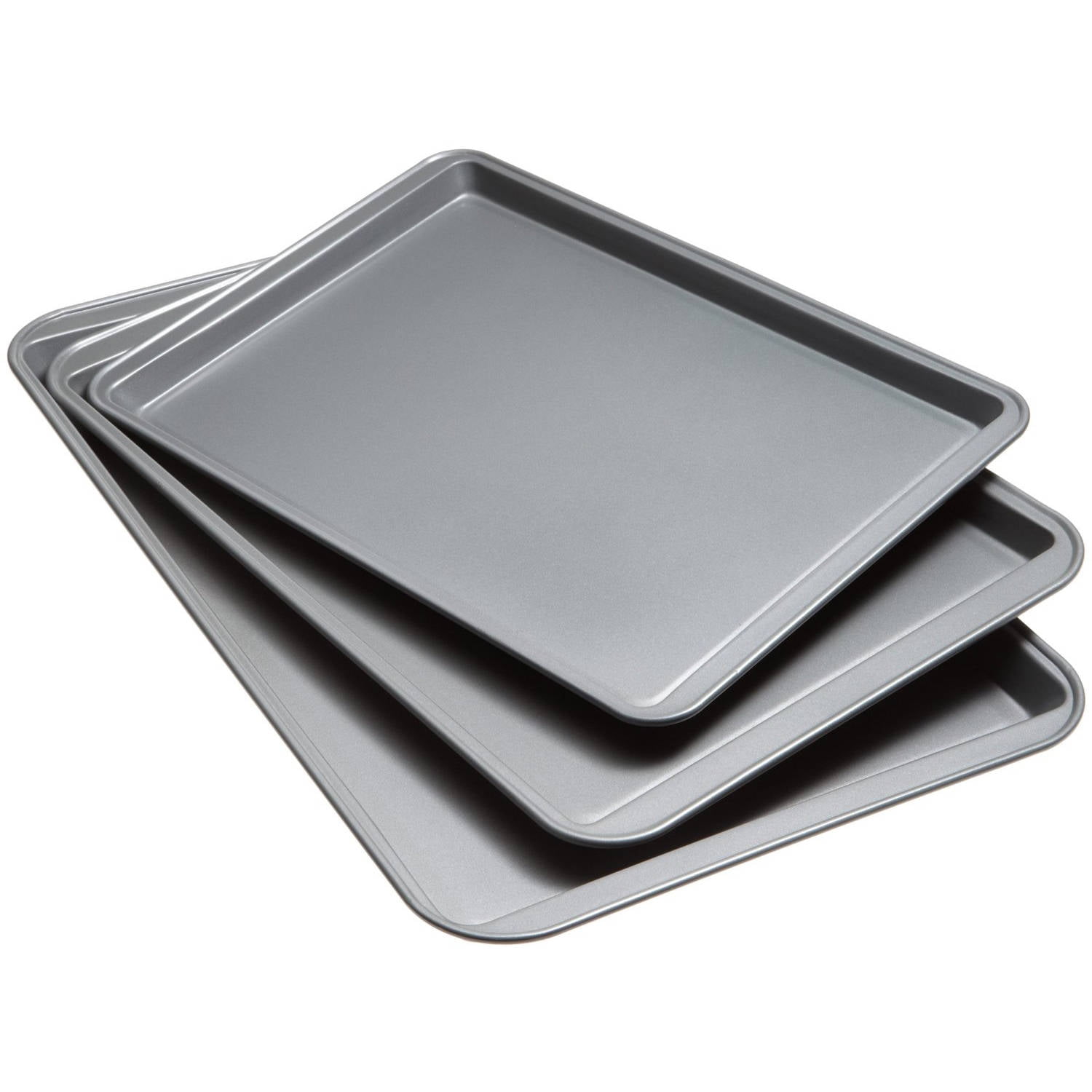 Oneida 3pc Non Stick Cookie Sheet Set COMIN18JU063505 Home Kitchen 