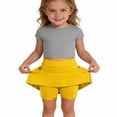 thumbnail image 2 of RTKFRFLM Girls Active Tennis Skort with Pockets and Built-in Shorts Kids Sporty Golf Skirt for Cheerleading and Athletics Toddler Breathable Running Bottoms Workout Outfits for Ages 4-12 Years, 2 of 6