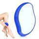 thumbnail image 1 of Depiladora de cristal para hombres y mujeres, herramienta de depilación exfoliante sin dolor para brazos, piernas, espalda, reutilizable y lavable, depiladora portátil azul, 1 of 5