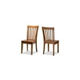 thumbnail image 2 of HomeStock Handmade Home Modern and Contemporary Transitional Walnut Brown Finished Wood 2-Piece Dining Chair Set, Versatile Chair for All Spaces, Comfortable Seating Furniture, 2 of 6