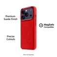 thumbnail image 3 of Funda SaharaCase de piel de gamuza compatible con iPhone 17 Pro, 3 of 6
