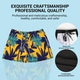 thumbnail image 4 of Men's Swim Shorts Quick Dry, Loose Fit Beach Trunks with Elastic Waist Drawstring, Digital Print Summer Swimwear for Hot Spring, Pool, Vacation, 4 of 6