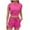 Pink, variant on Lovzfmll Summer Jumpsuits for Women, Womens Summer Casual Solid Color Lace Bubble Crew Neck Comfortable and Lightweight Daily Set Sleeveless Jumpsuits Dressy Formal Shorts With Pockets Black M