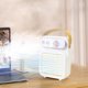 thumbnail image 4 of Mini ventilador portátil ZJT250125994 | Ventilador silencioso recargable por USB de 3 velocidades con nebulizador de agua | Enfriador de aire personal compacto y ligero para uso en exteriores e, 4 of 5