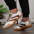 thumbnail image 5 of Men’s Wide Toe Barefoot Sneakers Lightweight Breathable Casual Walking Shoes with Flexible Non Slip Sole for Travel Work Daily Comfort and Outdoor Wear, 5 of 8