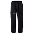 thumbnail image 4 of Pantalones de trabajo con cremallera en los bajos para hombre - Cargo de color liso - Poliéster, bolsillos grandes, tallas S-XXL, 4 of 6