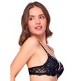 thumbnail image 3 of Bra escote profundo Push Up Ilusión 70054 negro 36C, 3 of 3
