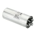 thumbnail image 3 of Capacitor de funcionamiento Uxcell CBB65 70+5uF, 70+5mfd 1Pcs CA 450V caja de aluminio con 3 terminales, 3 of 5