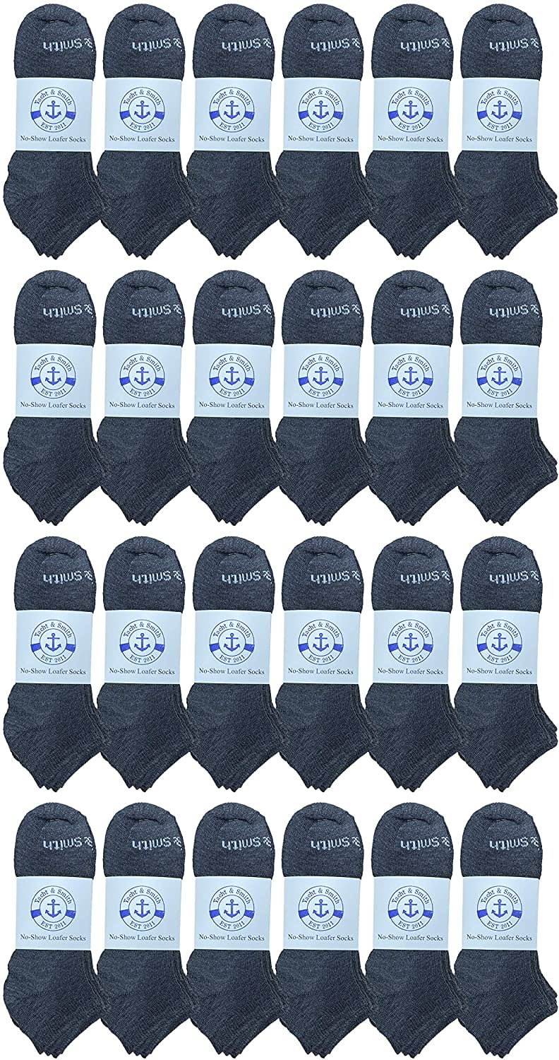 24 Pairs Thin Low Cut Ankle Socks for Men Comfortable Lightweight Breathable Bulk Pack Wholesale