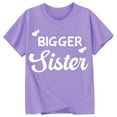 thumbnail image 3 of BOOMNY Baby Girls Tshirts Short Sleeve Casual Big Sister Letter Printed T Shirts Lightweight Loose Summer Shirt Tops Lovely Girl's Tees, 3 of 3