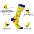 thumbnail image 3 of FATMINGO SOCKS  Crazy Fun Colorful Funny Socks For Men  Casual Mens Crazy Dress Crew Socks  Cool Novelty Socks For The Office Gifts For Guys  Quality Socks Best Value, 3 of 8