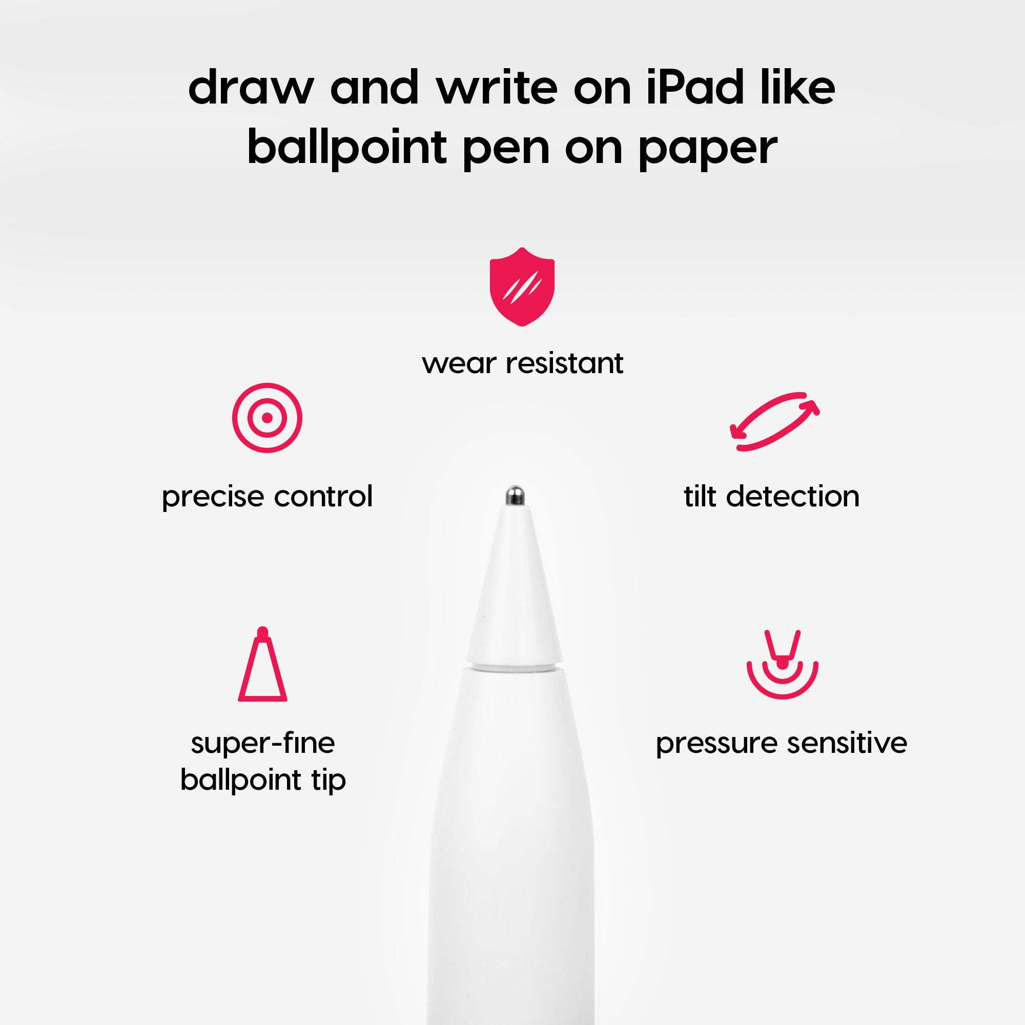 Astropad Rock Paper Pencil 2 – Paper Screen Protector for iPad Pro 11 inch (M4, 2024) + Apple Pencil Tips Replacement 2 Pack – Apple Pencil 1st and 2nd Gen