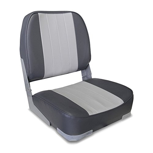 Leader Accessories Siège de Bateau Marin Pliant de Luxe (Gris/charbon)