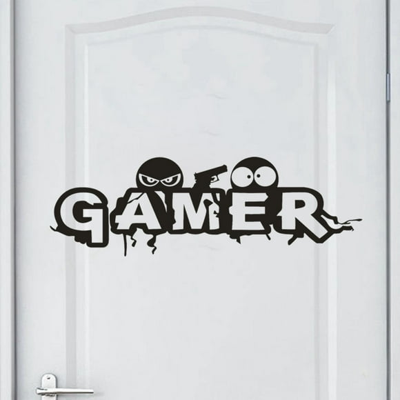 Agiferg Autocollants Muraux Amovibles en Vinyle Artistique pour Décor de Maison et de Chambre pour Gamer