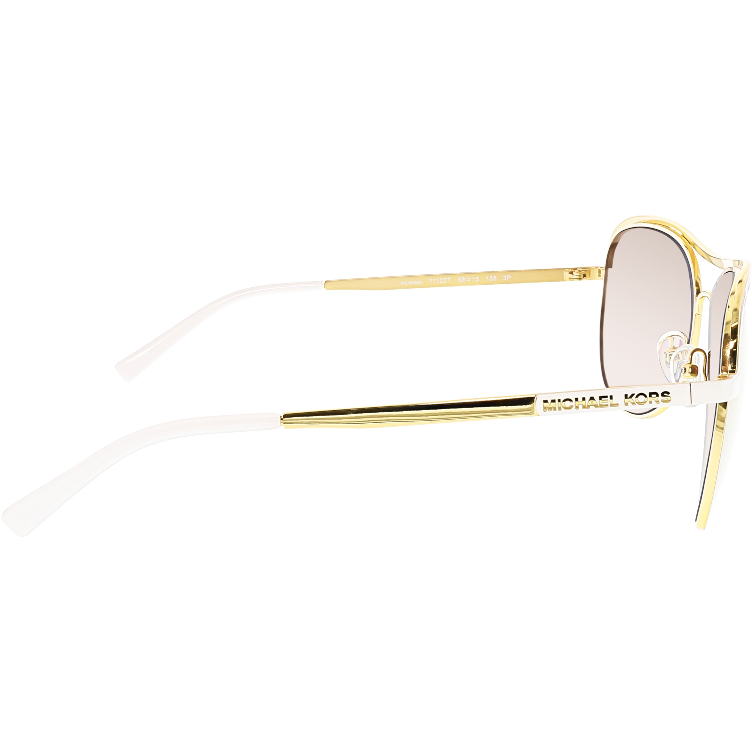 Sunglasses Michael Kors MK 1012 11122T Gold/White - image 2 of 3