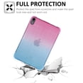 thumbnail image 2 of Allytech Case for iPad 10.9 inch 2022(10th Gen), Gradient Color Soft TPU Slim & Light Weight Protective Silicon Back Cover for iPad 10th Gen 2022(A2696 A2757 A2777), Pink + Green, 2 of 7