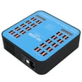 thumbnail image 4 of Multiport USB  with LCD Display, 40 Port 200W Charging Station for Cell Phone Tablet, Intelligent Adaptive Charging, Multiple, 4 of 8