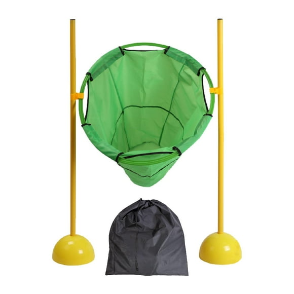 Yinanstore Sandsack Threshing Cornhole Game with 10 Sandbags, Indoor Outdoor Litter Game for Toddlers, Girls, Boys, Adults, Children Aged 3-8 Years Green