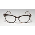 thumbnail image 3 of NEW VERA WANG LUXE SORAYA WOMENS/LADIES CAT EYE FULL-RIM HORN FRAME DEMO LENSES 52-17-135 FLEXIBLE HINGES EYEGLASSES/SPECTACLES, 3 of 9