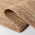 thumbnail image 5 of Safavieh Natural Fiber Francesca Solid Area Rug, Natural, 3' x 3' Square, 5 of 10