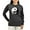 Charcoal, variant on CafePress - Wolf Therian Ying Yang Women's Long Sleeve Dark T - Women's Long Sleeve Graphic Tee Casual Fit
