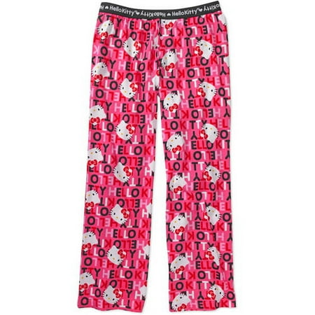 Hello Kitty - Juniors Knit Sleep Pants